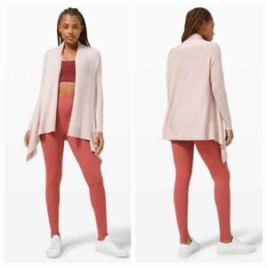 Lululemon Cashlu Knit Wrap Size 10 Pink Bliss
